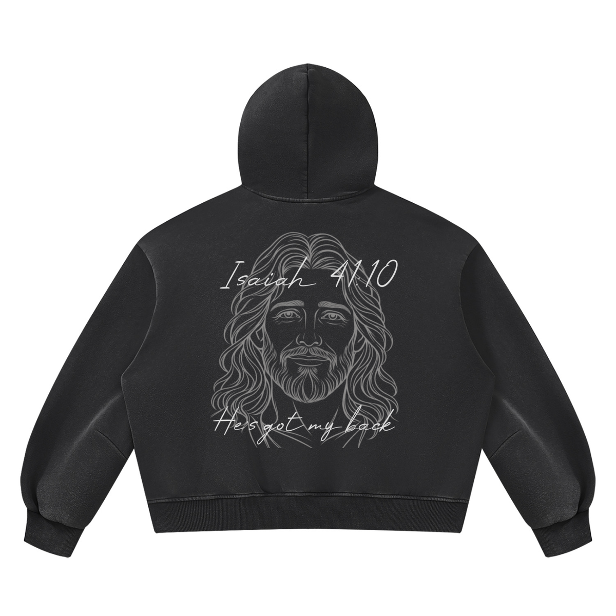 Isaiah 41:10 Boxy Hoodie