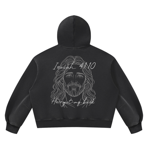 Isaiah 41:10 Boxy Hoodie