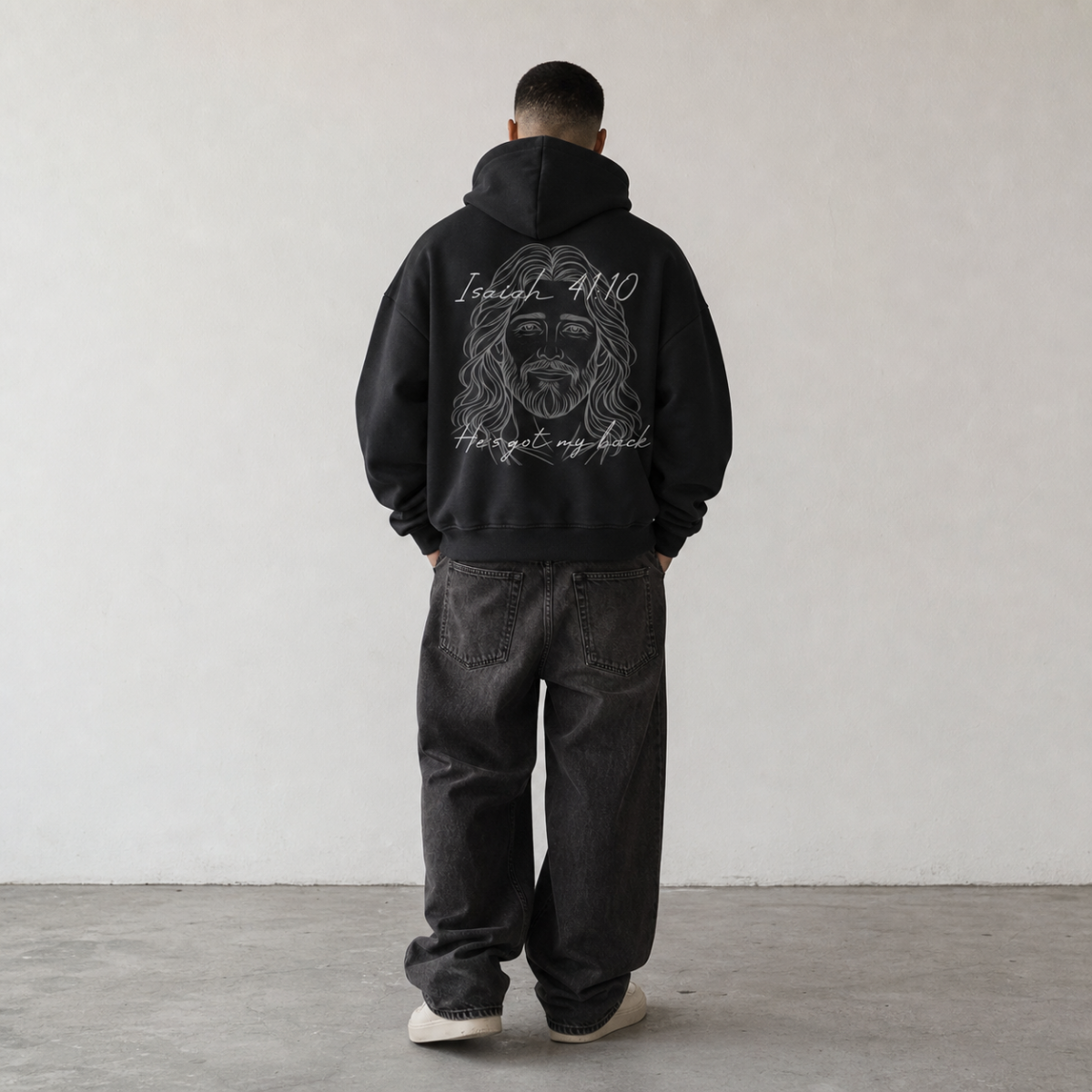 Isaiah 41:10 Boxy Hoodie