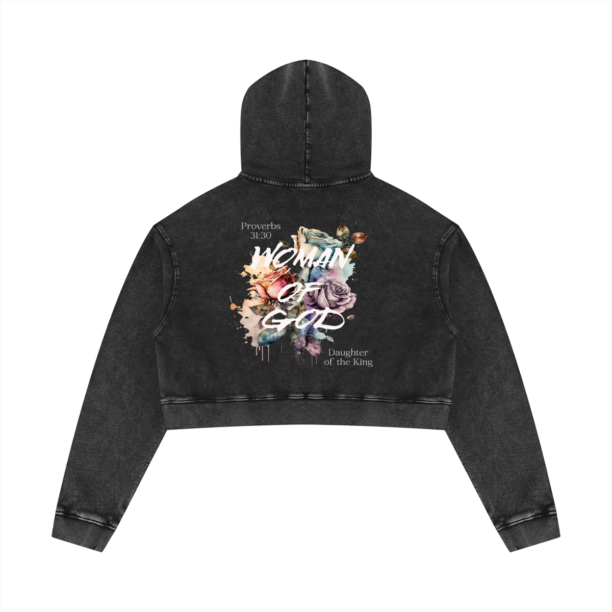 Woman of God Crop Hoodie